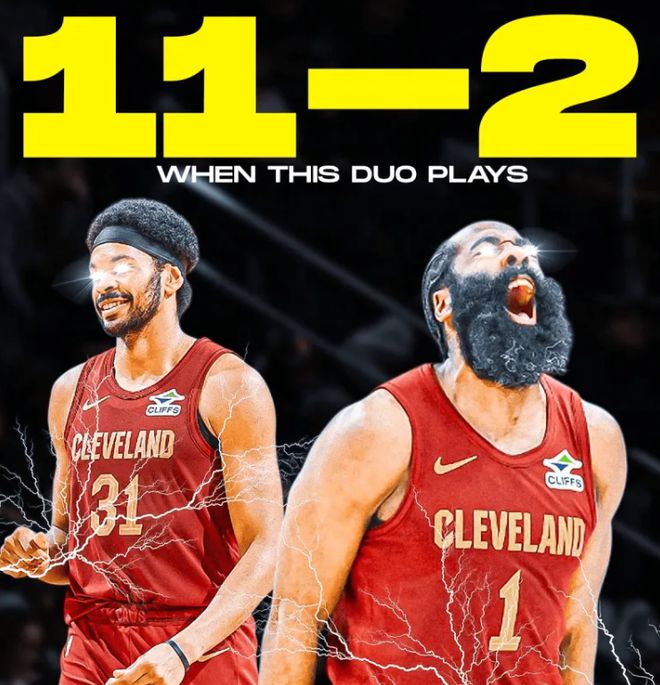 哈登搭档阿伦助骑士11胜2负创佳绩