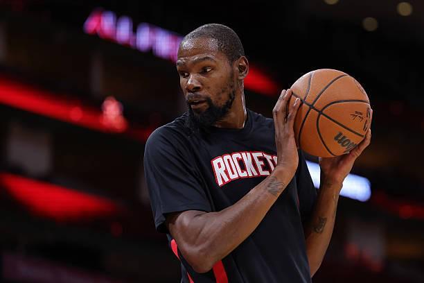 杜兰特带伤出战火箭迎战湖人